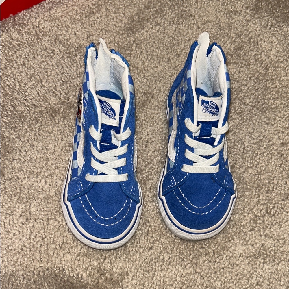 Vans Kids Royal Blue High-Top Sneakers